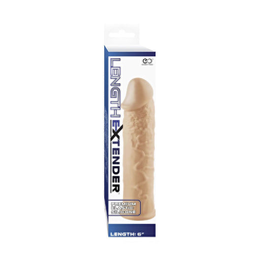 guaina prolunga pene length extender 6 rosa flesh excellent power confezione