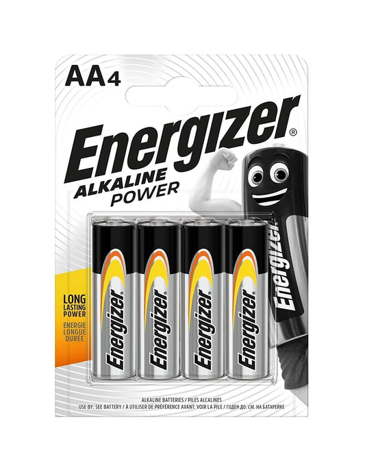 batterie stilo aa alkaline power energizer