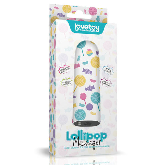 vibratore clitoride lollipop massager lovetoy confezione