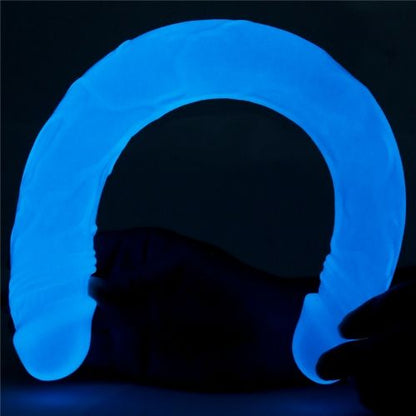 dildo_doppio_14.5_lumino_play_fluorescente dettaglio