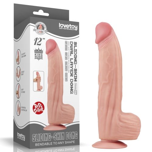 dildo_12_king_sized_sliding_skin_dual_layer scatola