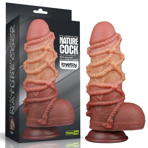dildo xxl braided ropes lovetoy scatola