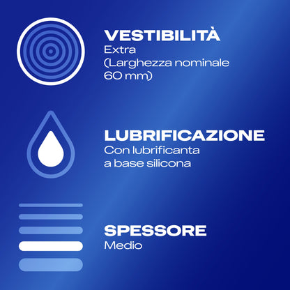 preservativi durex settebello 2xl 5pz