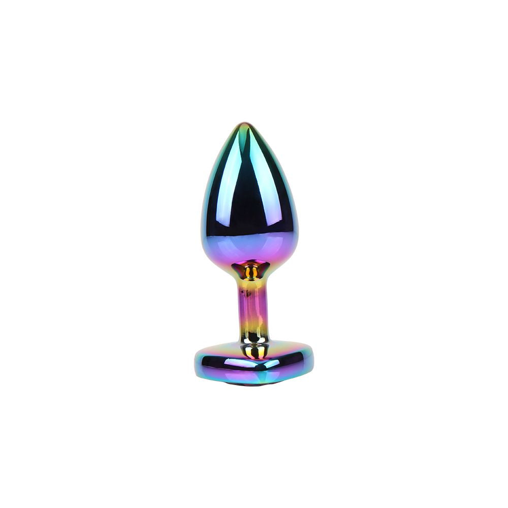 plug anale rainbow heart gem s chisa retro