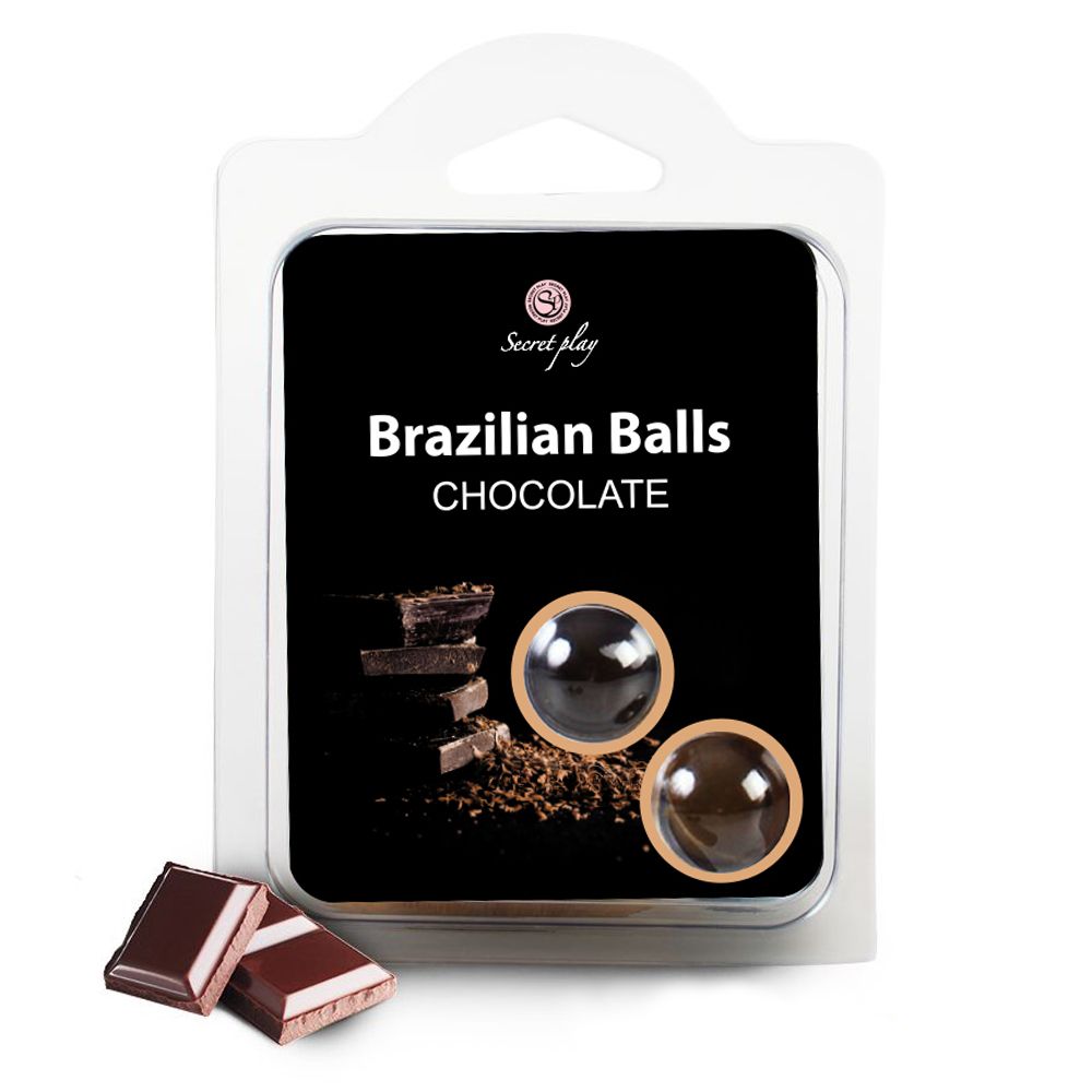 olio massaggio brazilian balls cioccolata secret play