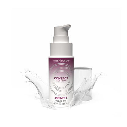 gel ritardante uomo infinity lube4lovers