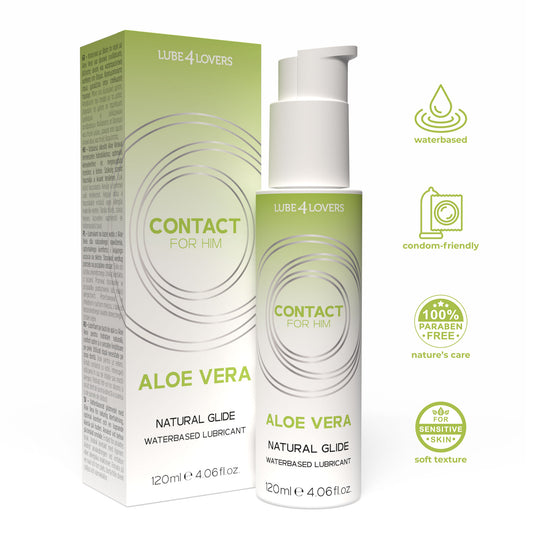 lubrificante vaginale aloe vera 120ml lube4lovers