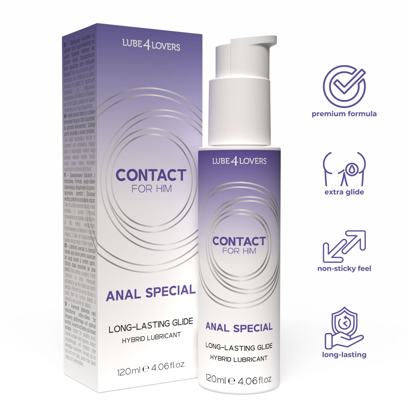 lubrificante anale special 120ml lube4lovers