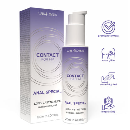 lubrificante anale special 120ml lube4lovers