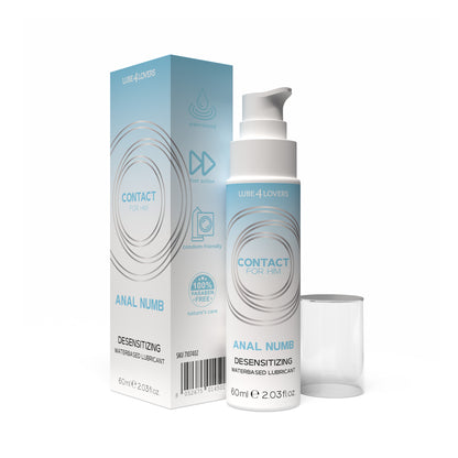 lubrificante anale numb 60ml lube4lovers
