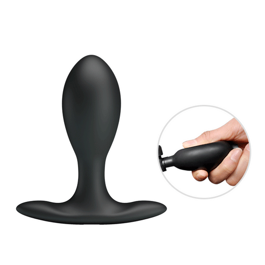 plug anale gonfiabile inflation nero pretty love nero