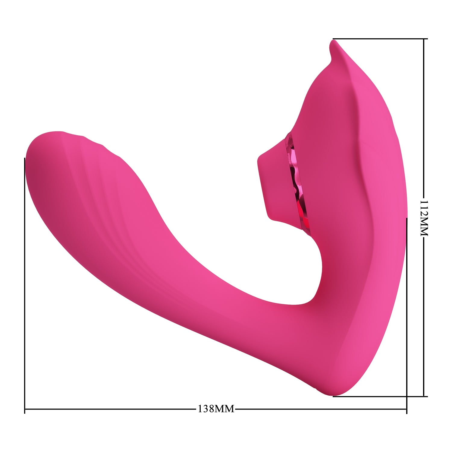 vibratore doppia stimolazione nemo fucsia pretty love