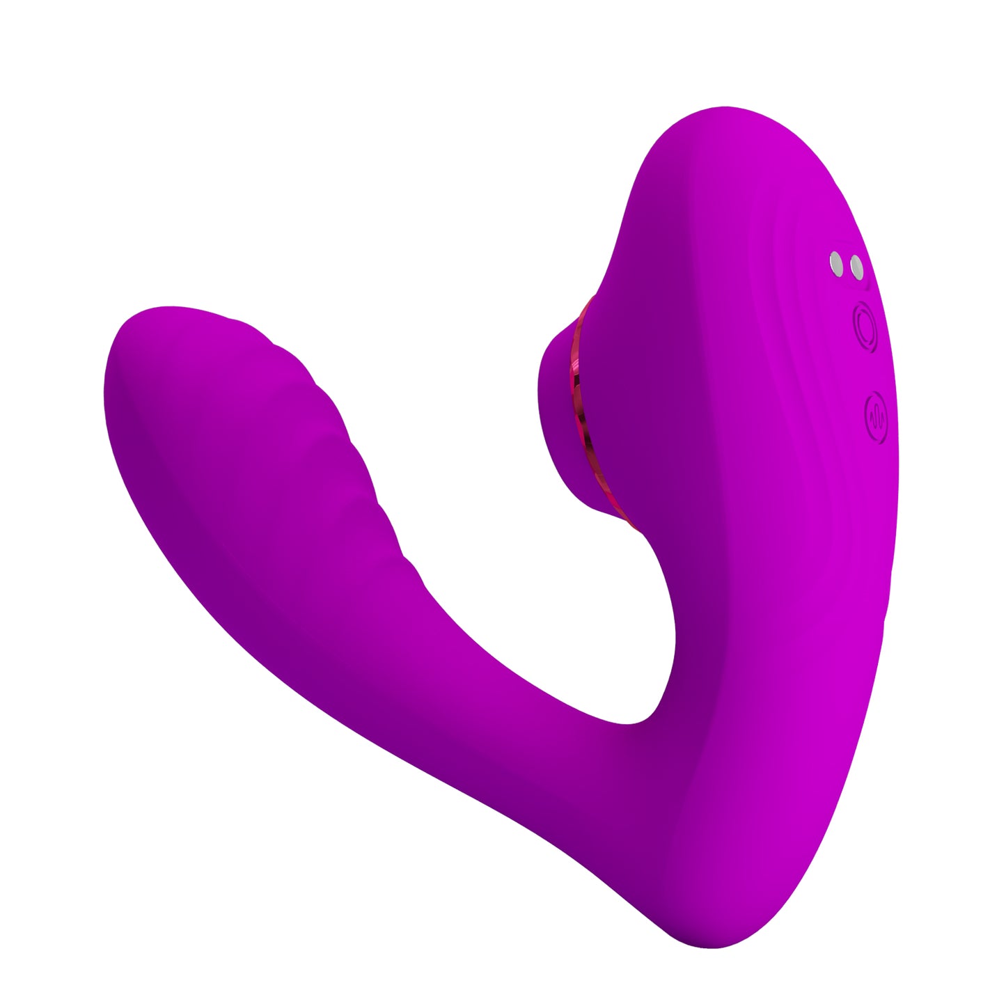 vibratore doppia stimolazione nauty viola pretty love