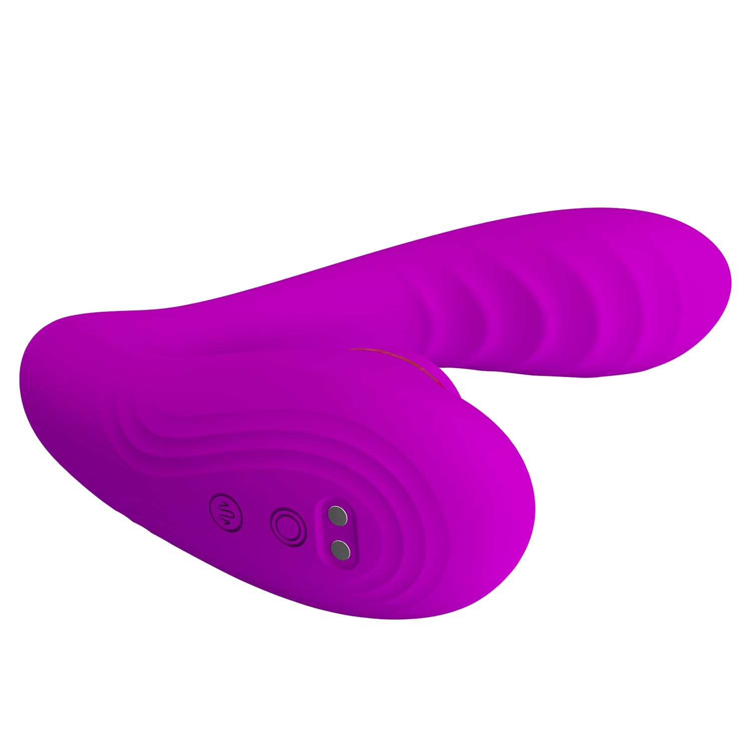 vibratore doppia stimolazione nauty viola pretty love