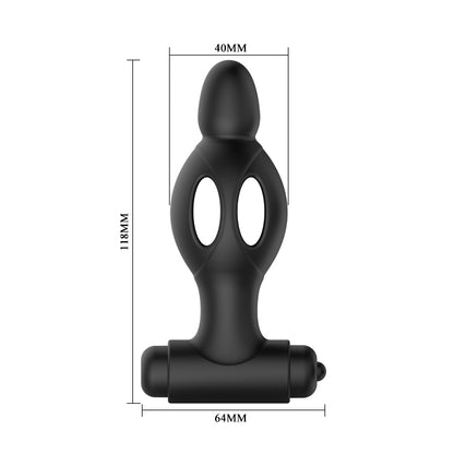 vibratore anale midnight thrill nero mr play