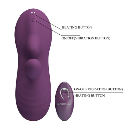 vibratore clitoride luka viola pretty love