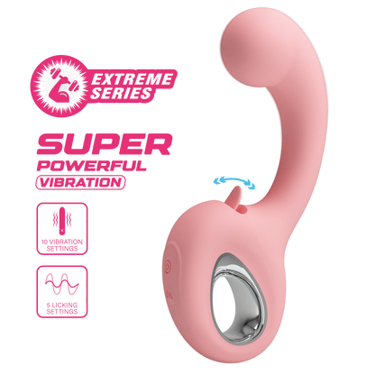 vibratore doppia stimolazione erynnyes rosa pretty love