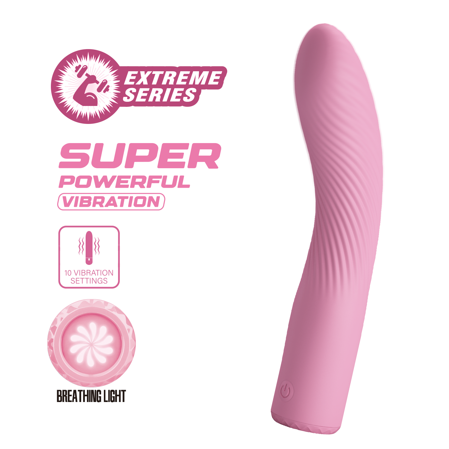 vibratore classico kissel rosa pretty love