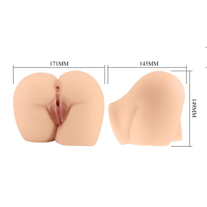 vagina artificiale rolonda rosa flesh crazy bull