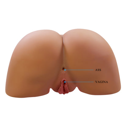 vagina artificiale ilana marrone chiaro crazy bull
