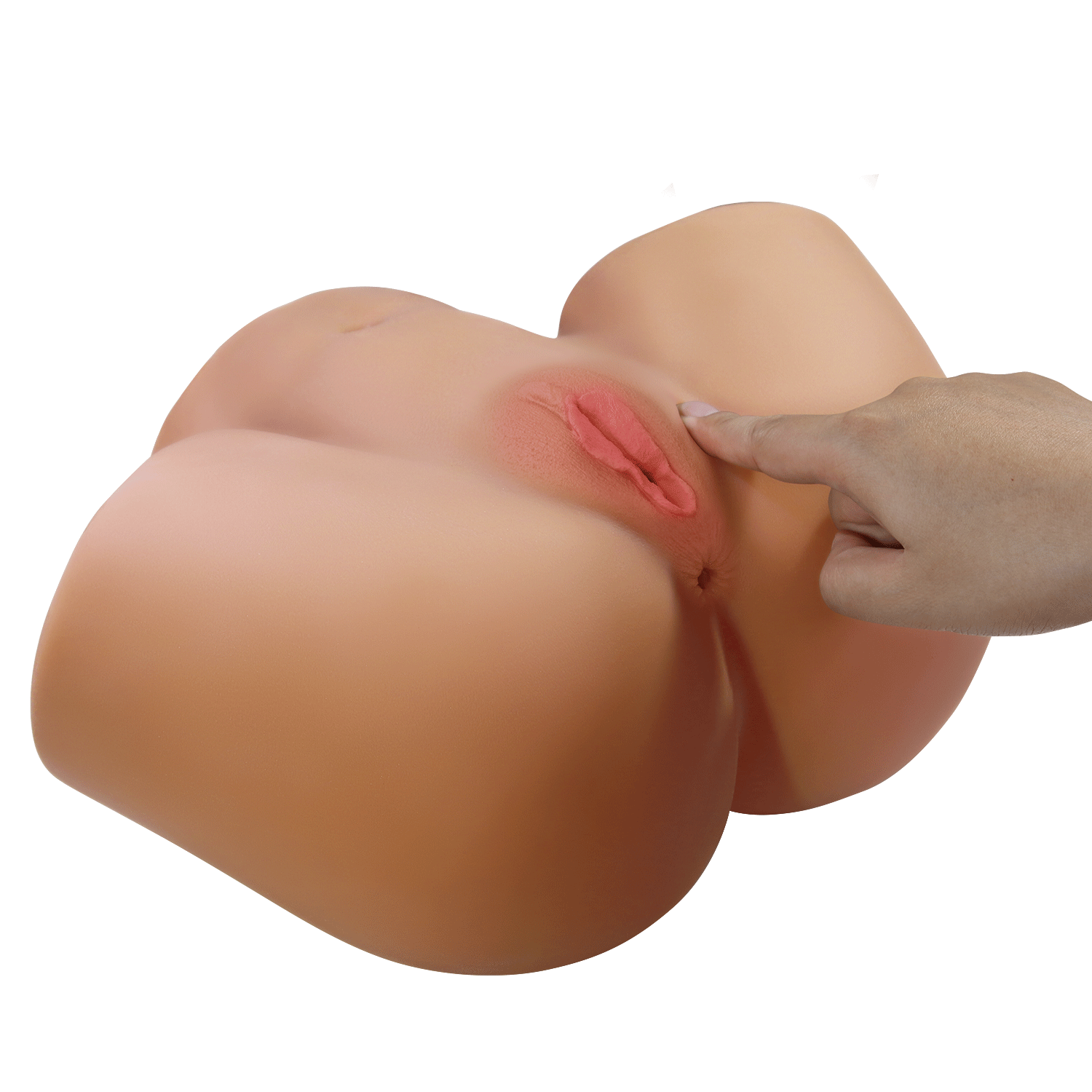 vagina artificiale ilana marrone chiaro crazy bull
