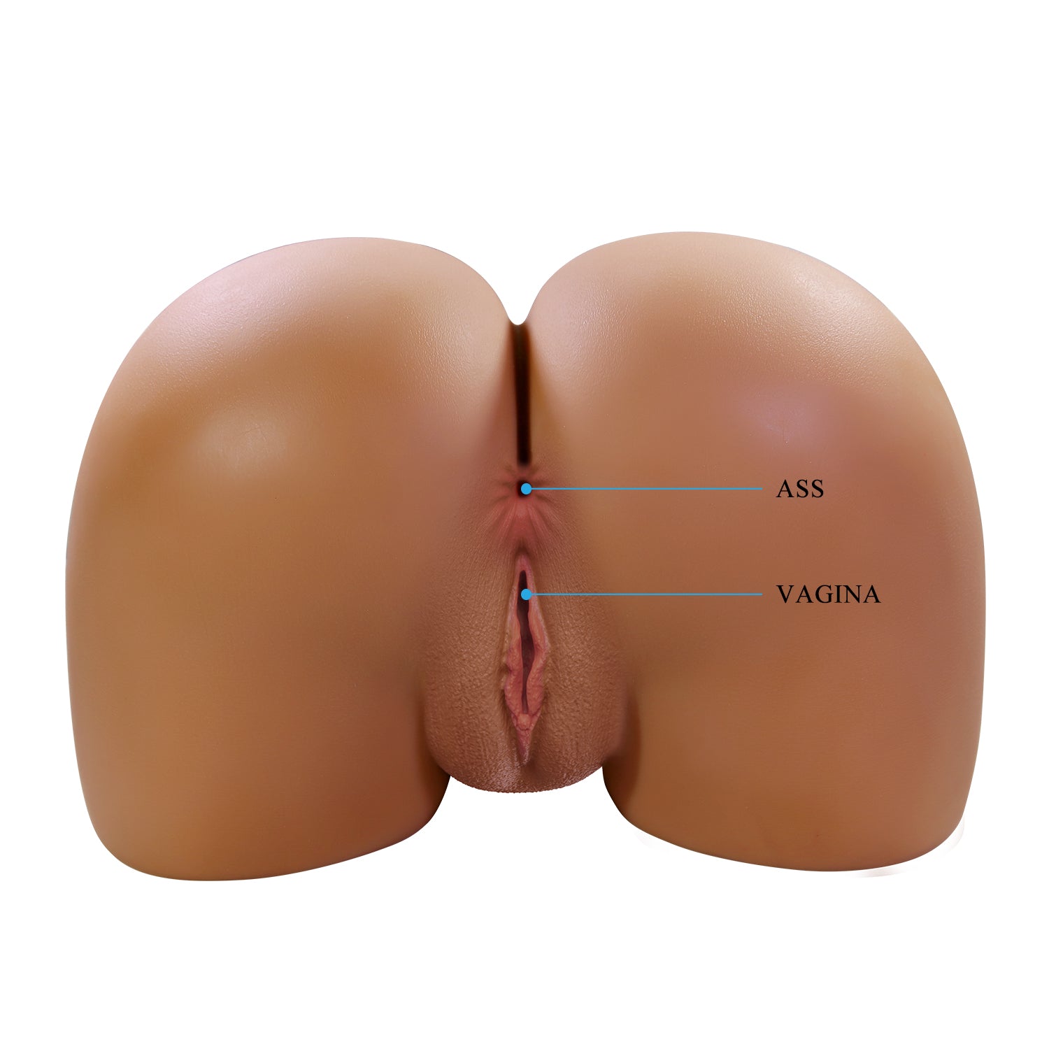 vagina artificiale wendy marrone chiaro crazy bull