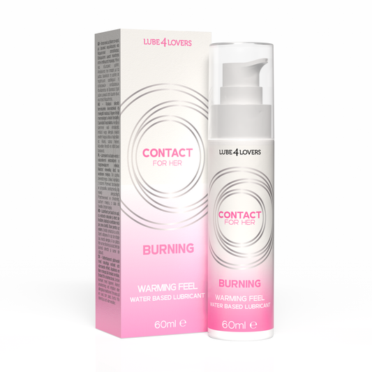 lubrificante vaginale burning 60ml lube4lovers