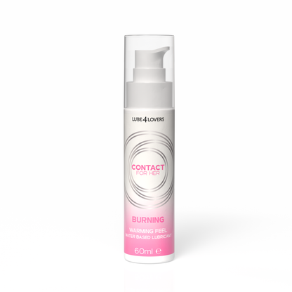 lubrificante vaginale burning 60ml lube4lovers