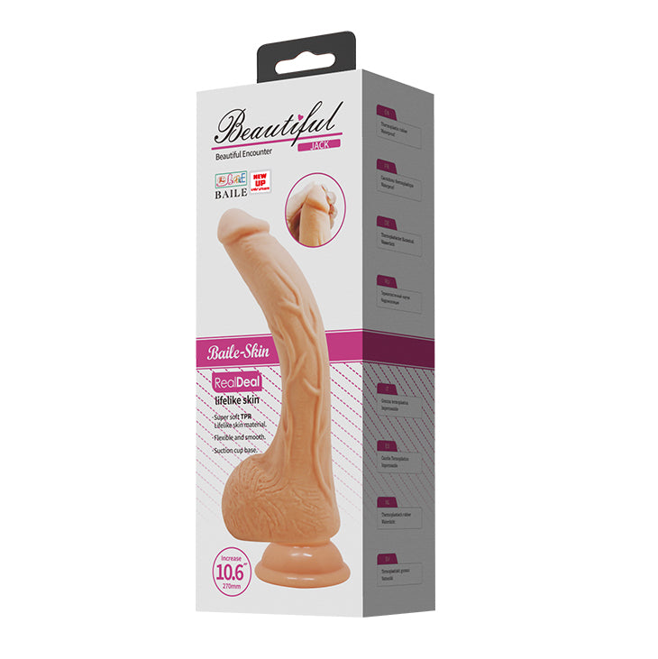 dildo xxl beautiful vibrant jack rosa flesh baile