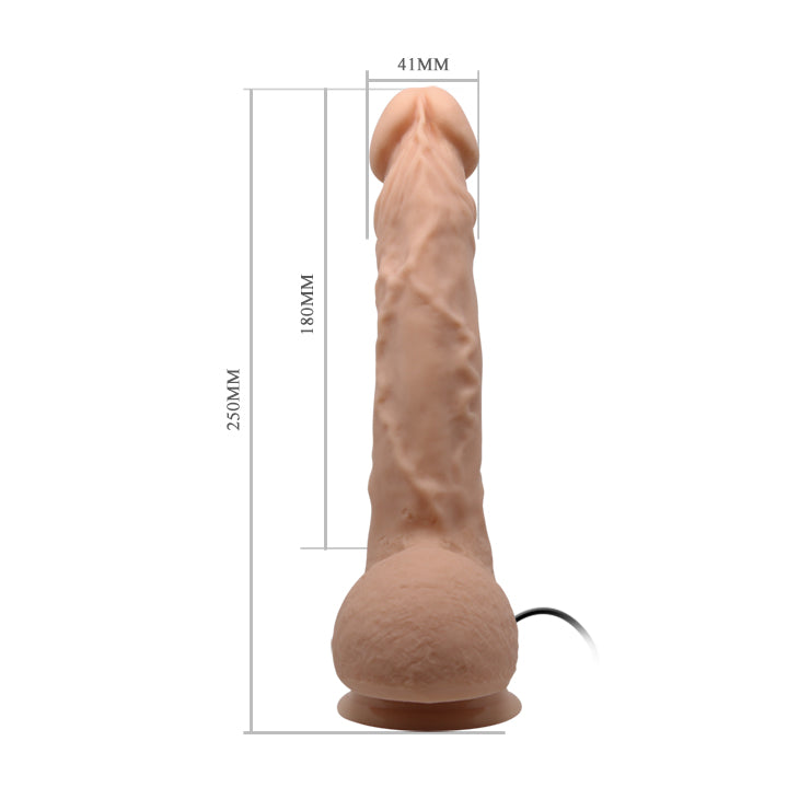 dildo xxl beautiful vibrant jason rosa flesh baile