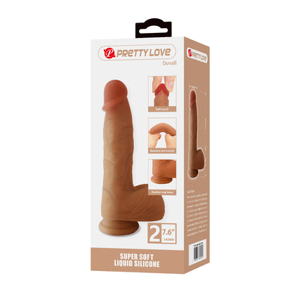 dildo realistico duvall marrone chiaro baile