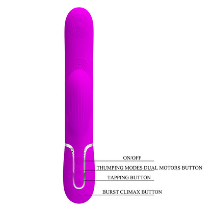 vibratore rabbit perdita fucsia pretty love