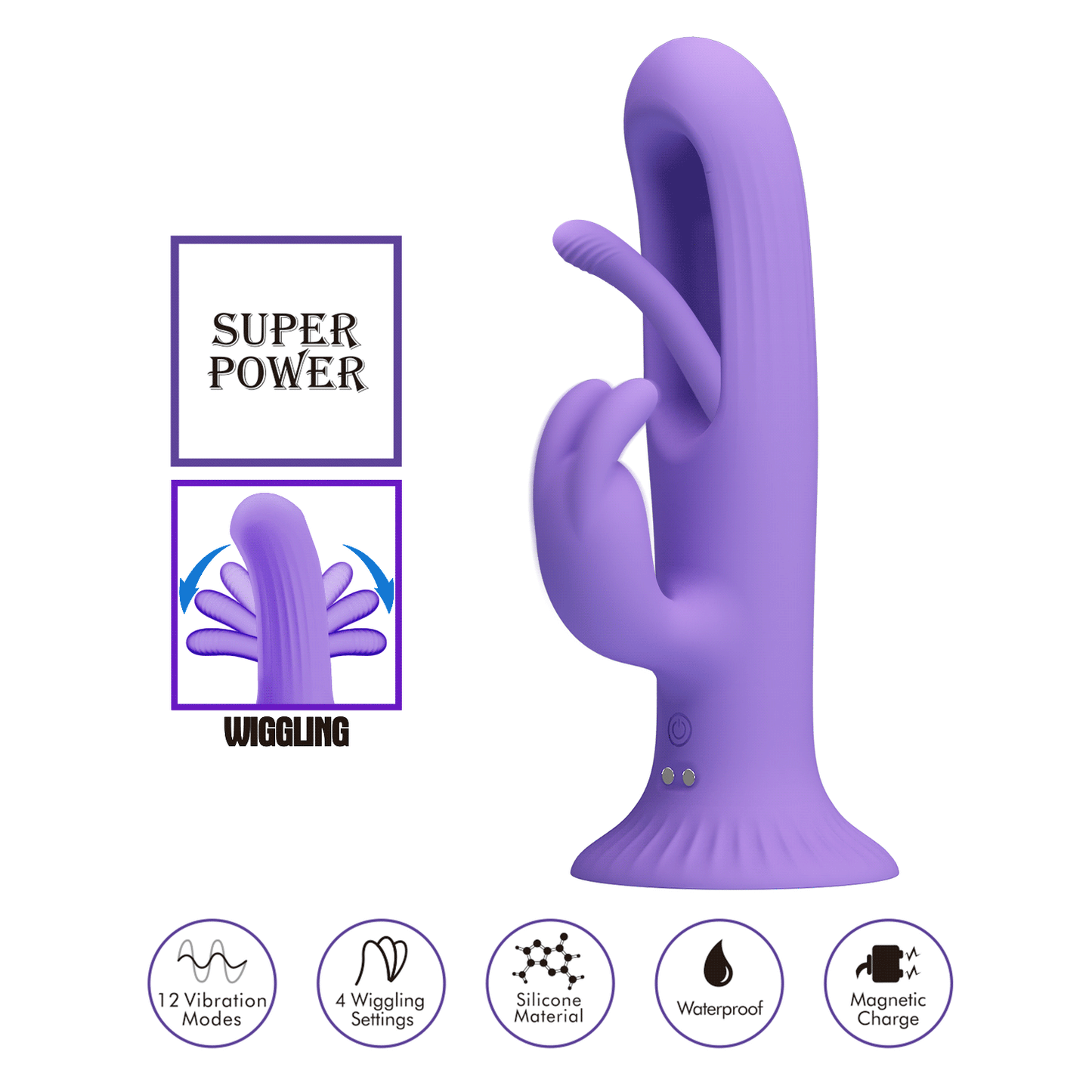 vibratore rabbit killmoulis viola pretty love