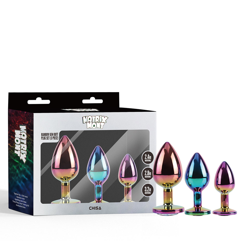 plug anali rainbow gem set chisa