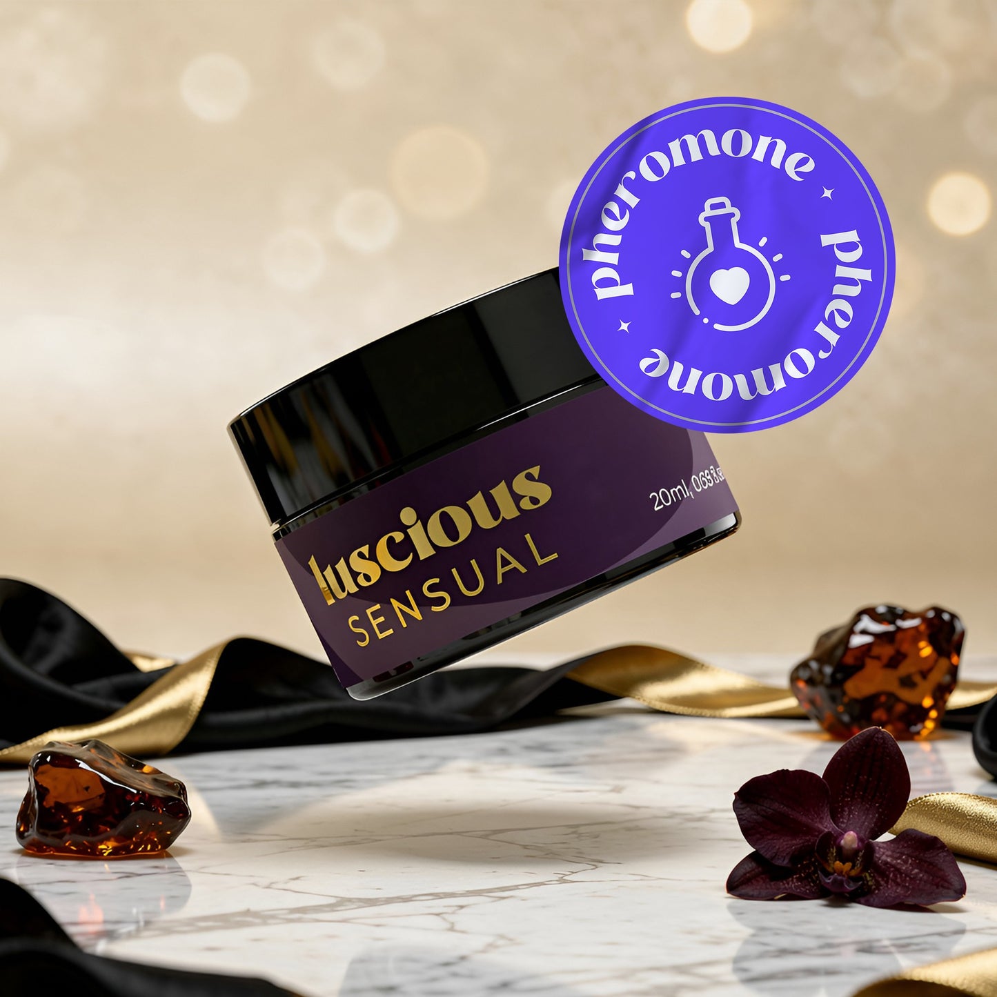 candela da massaggio luscious sensual crushious