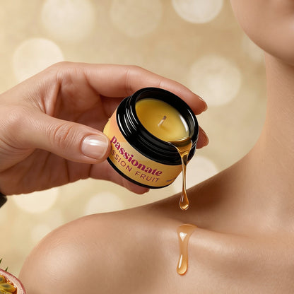 candela da massaggio passionate passion fruit crushious