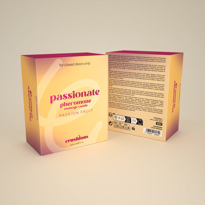 candela da massaggio passionate passion fruit crushious