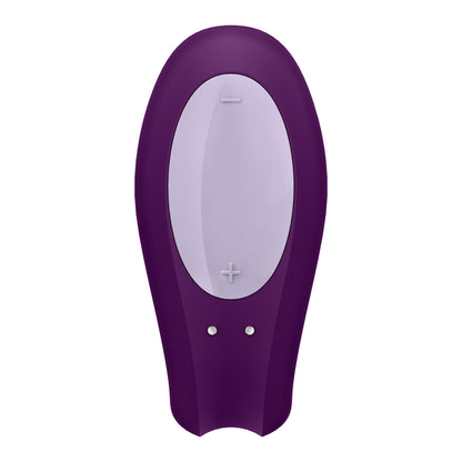 vibratore per coppia double joy viola satisfyer