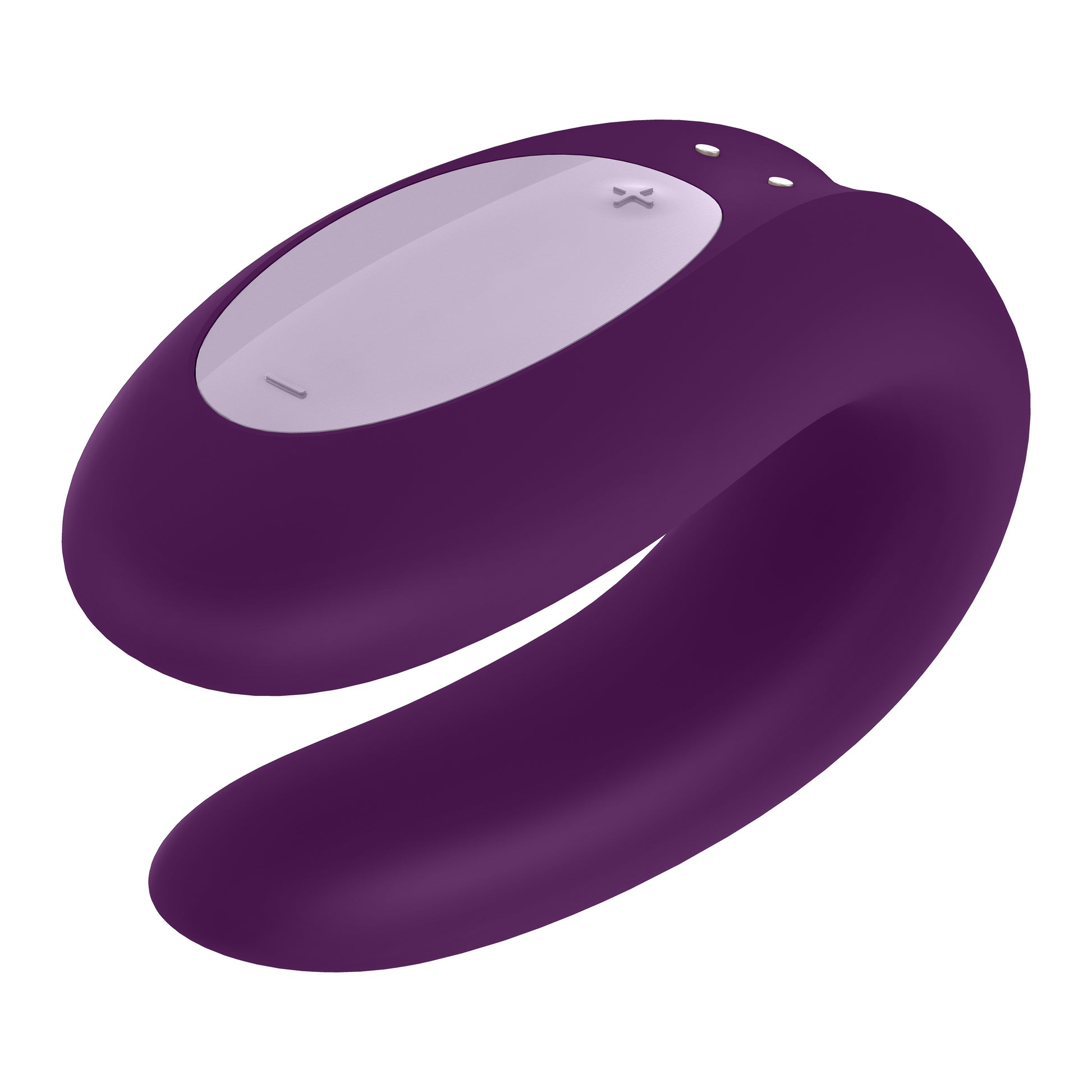 vibratore per coppia double joy viola satisfyer