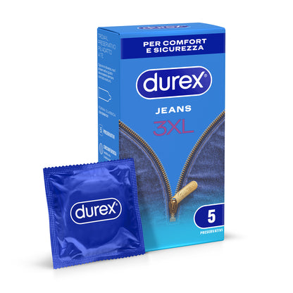 preservativi durex jeans 3xl 5pz
