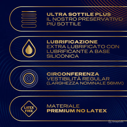 preservativi durex nude sensation extra lube 6pz