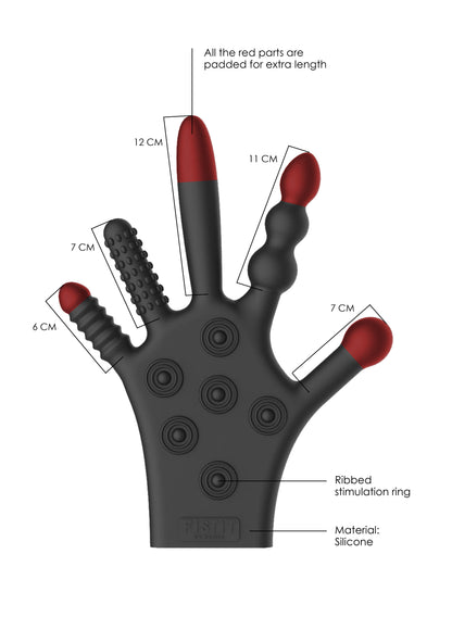 guanto stimolante fist it nero