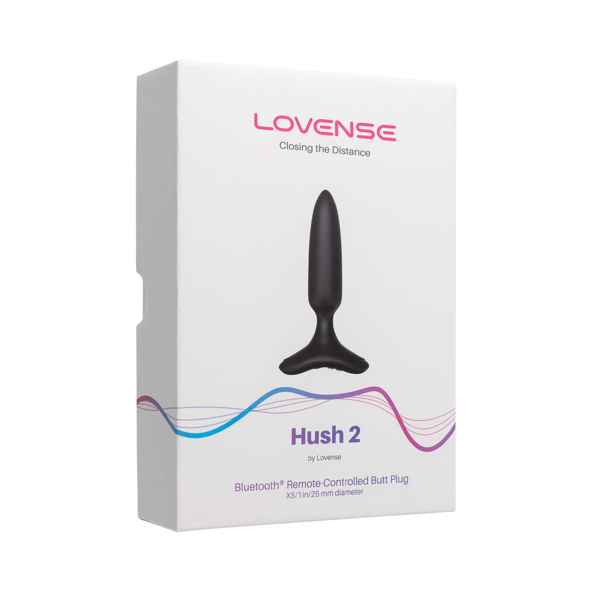 vibratore anale hush 2 nero lovense