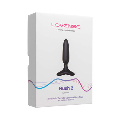 vibratore anale hush 2 nero lovense