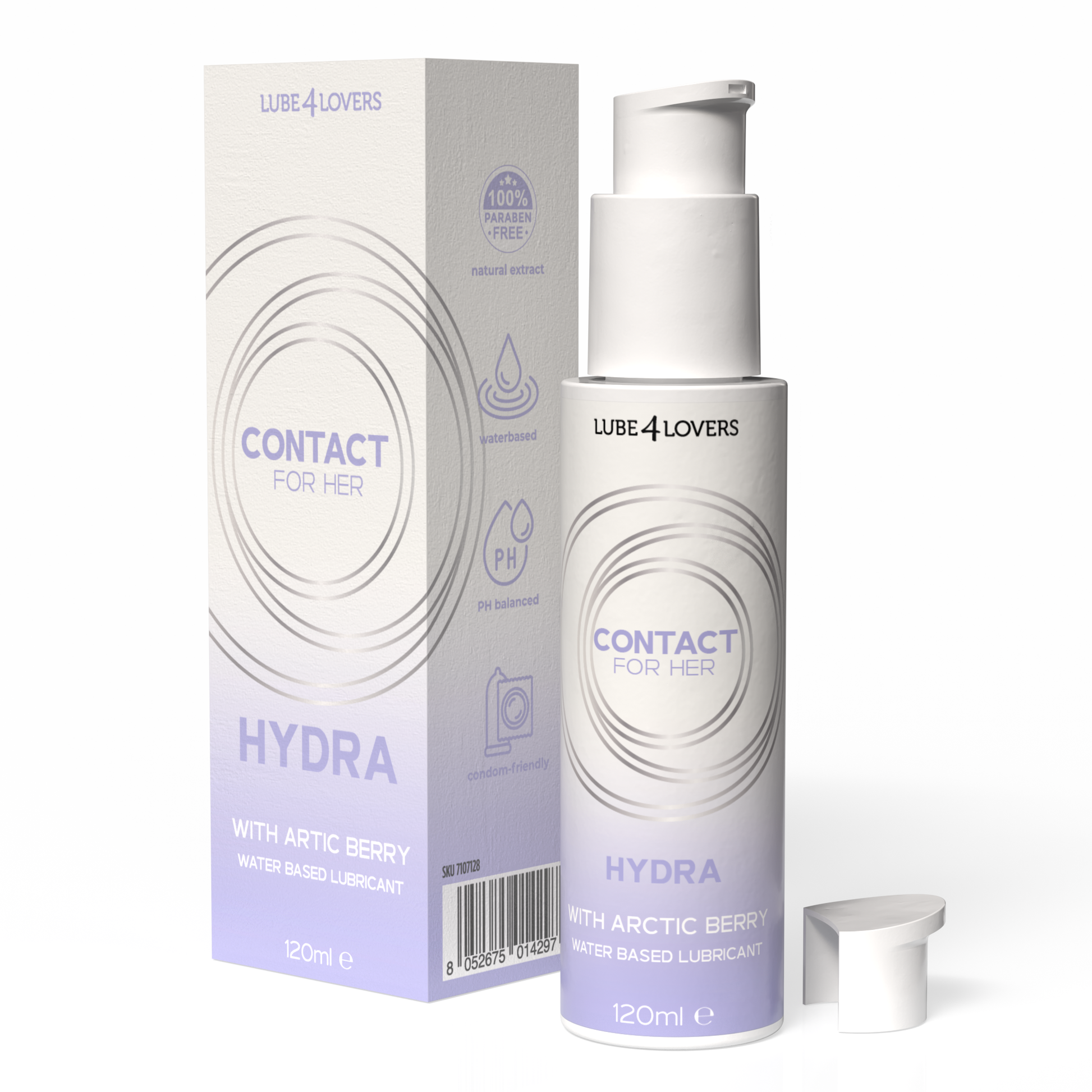 lubrificante vaginale hydra 120ml lube4lovers