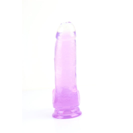dildo realistico sexy fantasy viola trasparente chisa
