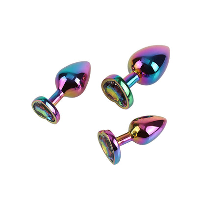 plug anali rainbow heart set chisa