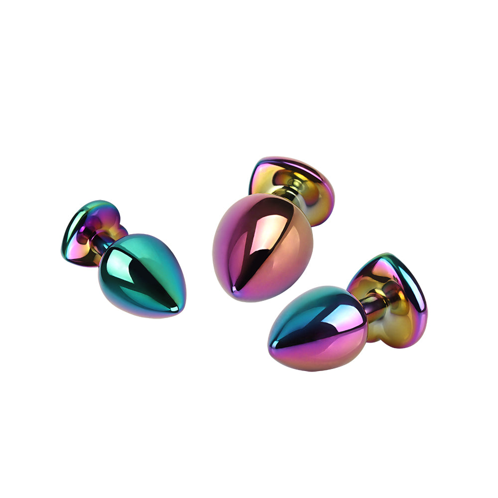plug anali rainbow heart set chisa