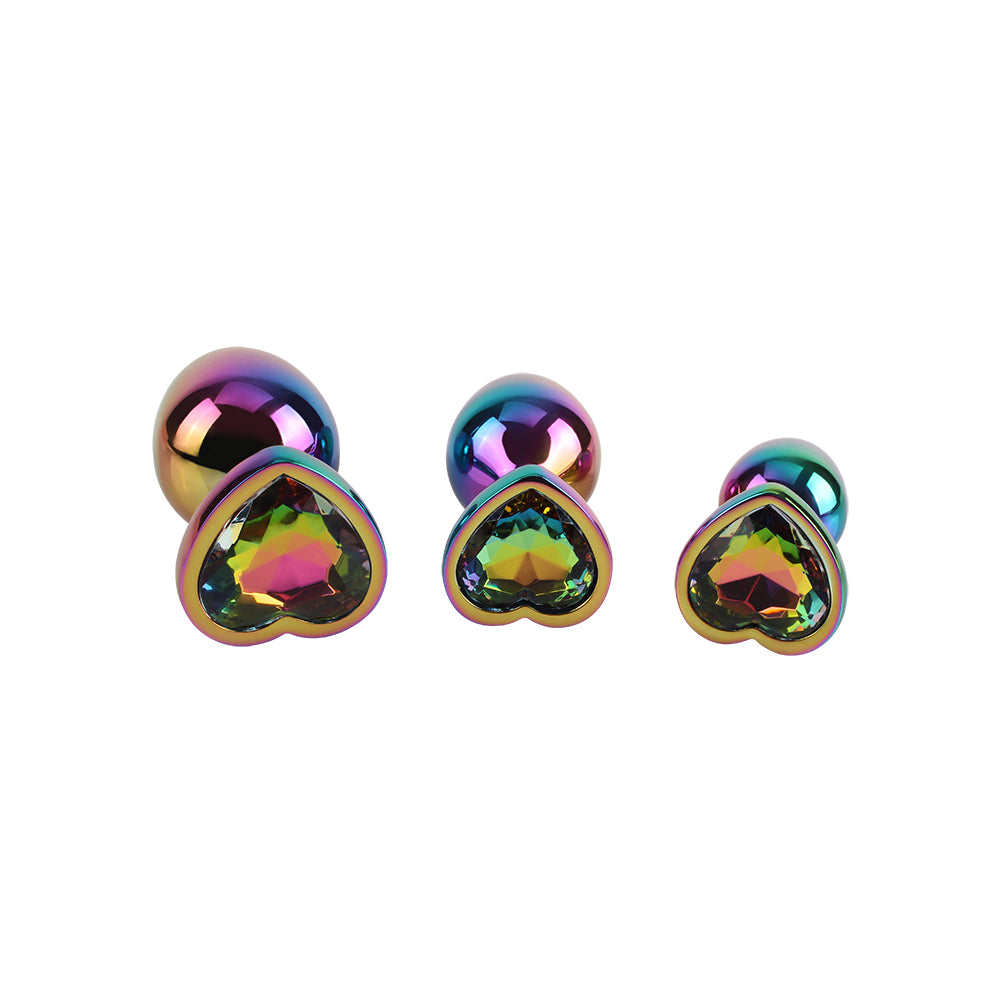 plug anali rainbow heart set chisa