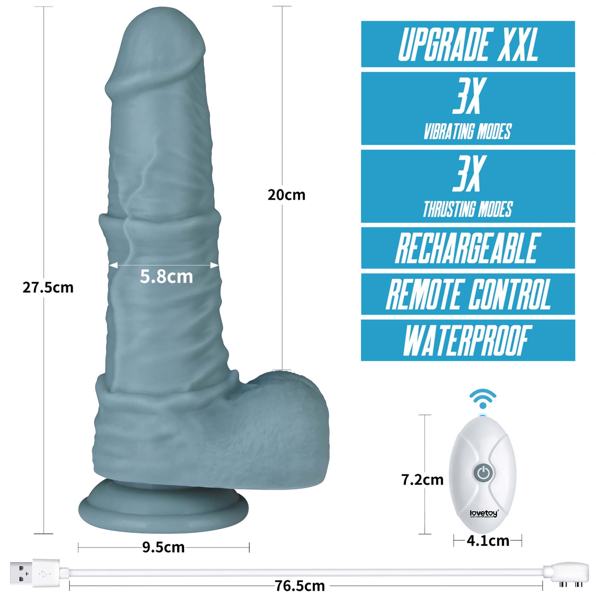 vibratore realistico nature layer lovetoy